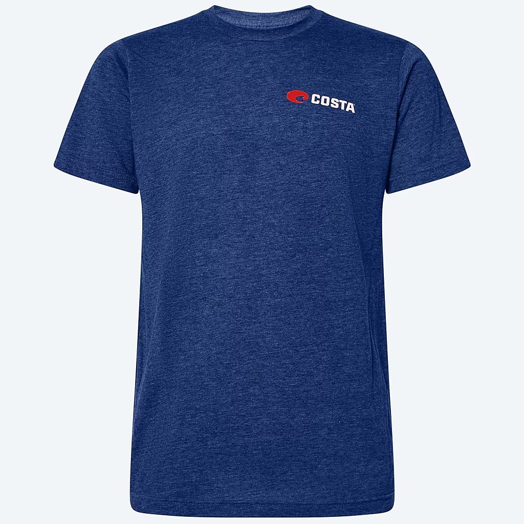 COSTA PRIDE TEE -HEATHER ROYAL