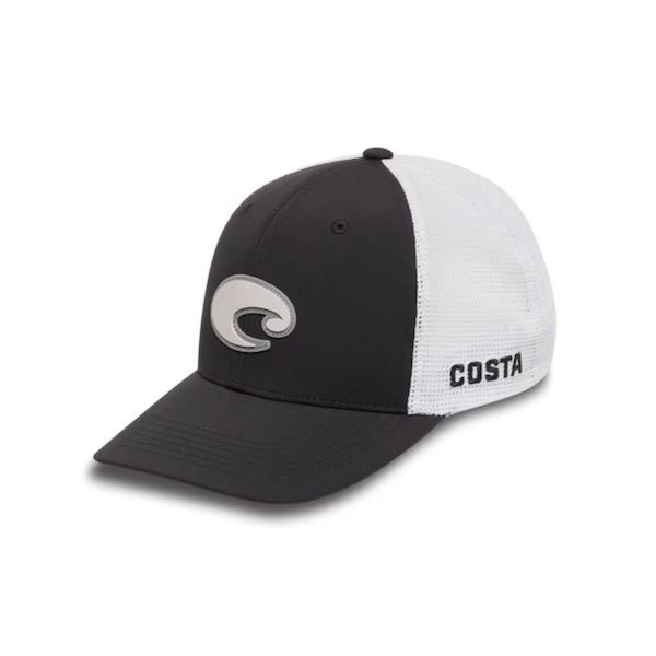 COSTA POLY PERFORMANCE TRUCKER BLACK U