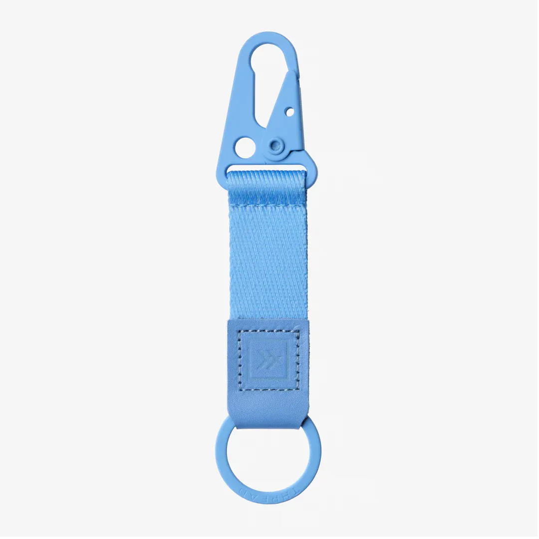 THREAD CORNFLOWER KEYCHAIN CLIP