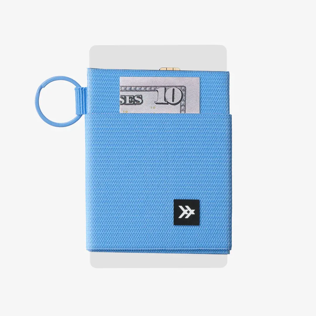 THREAD CORNFLOWER ELASTIC WALLET