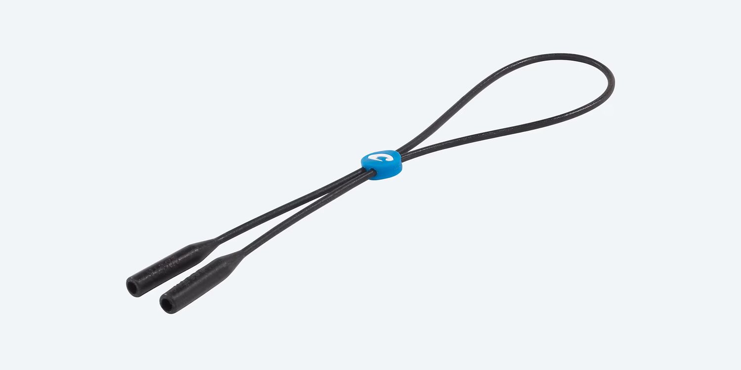 COSTA BOW-LINE SILICONE RETAINER-BLACK/BLUE
