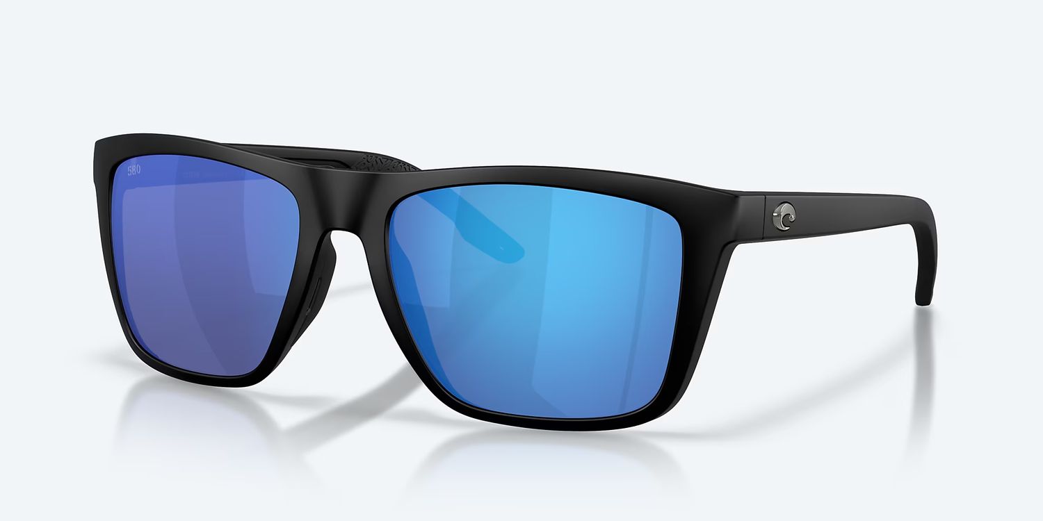 COSTA MAINSAIL XL MATTE BLACK W/BLUE MIRROR 580G