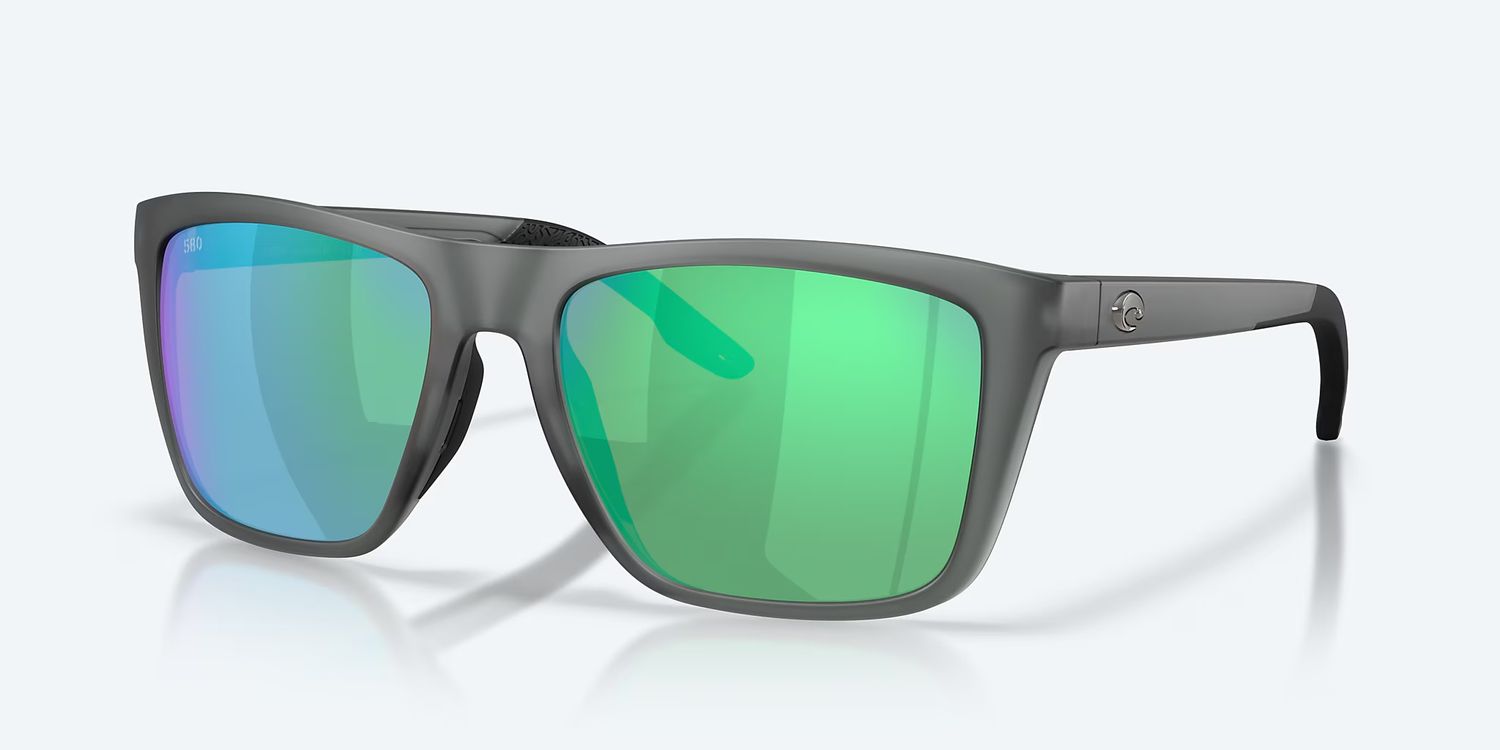 COSTA MAINSAIL XL MATTE GRAY SMOKE W/GREEN MIRROR 580G