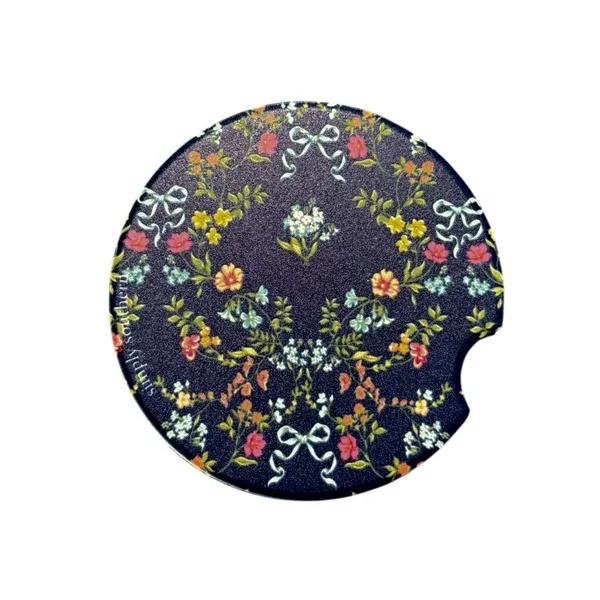 SIMPLY SOUTHERN SINGLE CAR COASTER-BLUE FLORAL