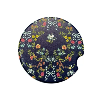 SIMPLY SOUTHERN SINGLE CAR COASTER-BLUE FLORAL