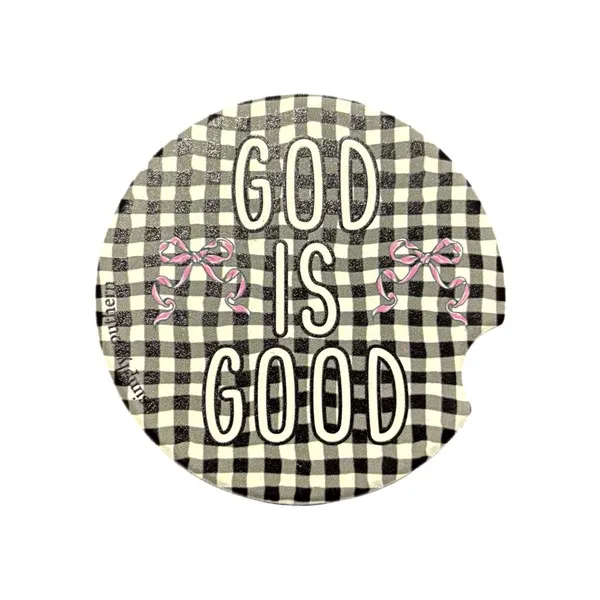SIMPLY SOUTHERN SINGLE CAR COASTER- GOD IS GOOD