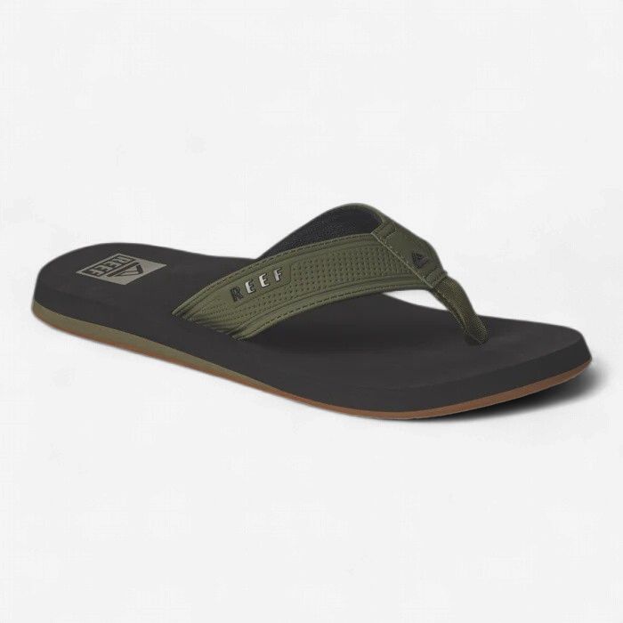 REEF THE LAYBACK-BLACK/OLIVE