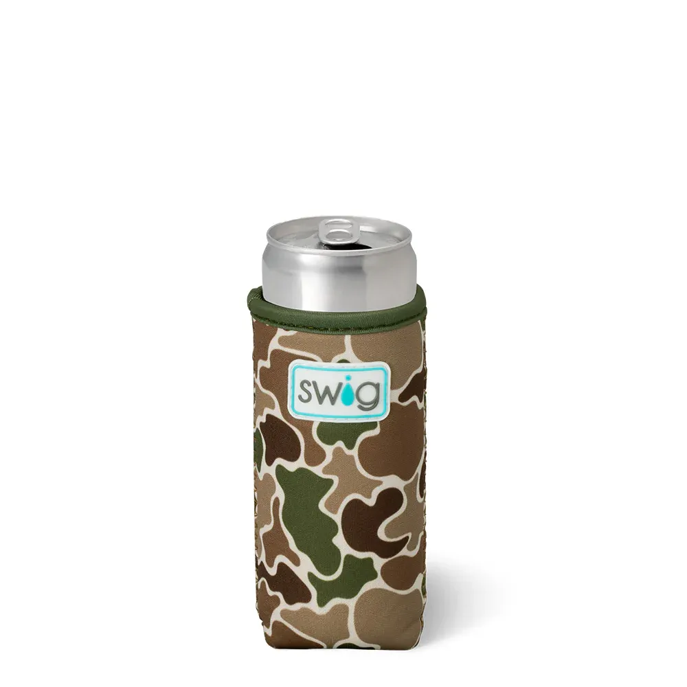 SWIG LIFE HUNTING CAMO  SLIM CAN COOLIE