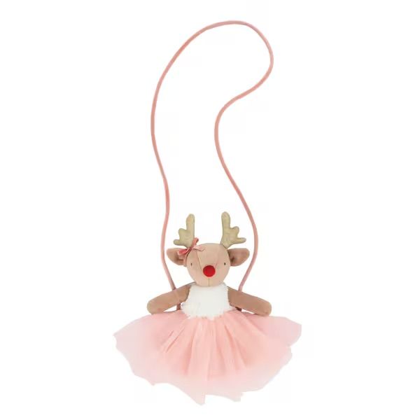 MUD PIE PLUSH REINDEER PURSE