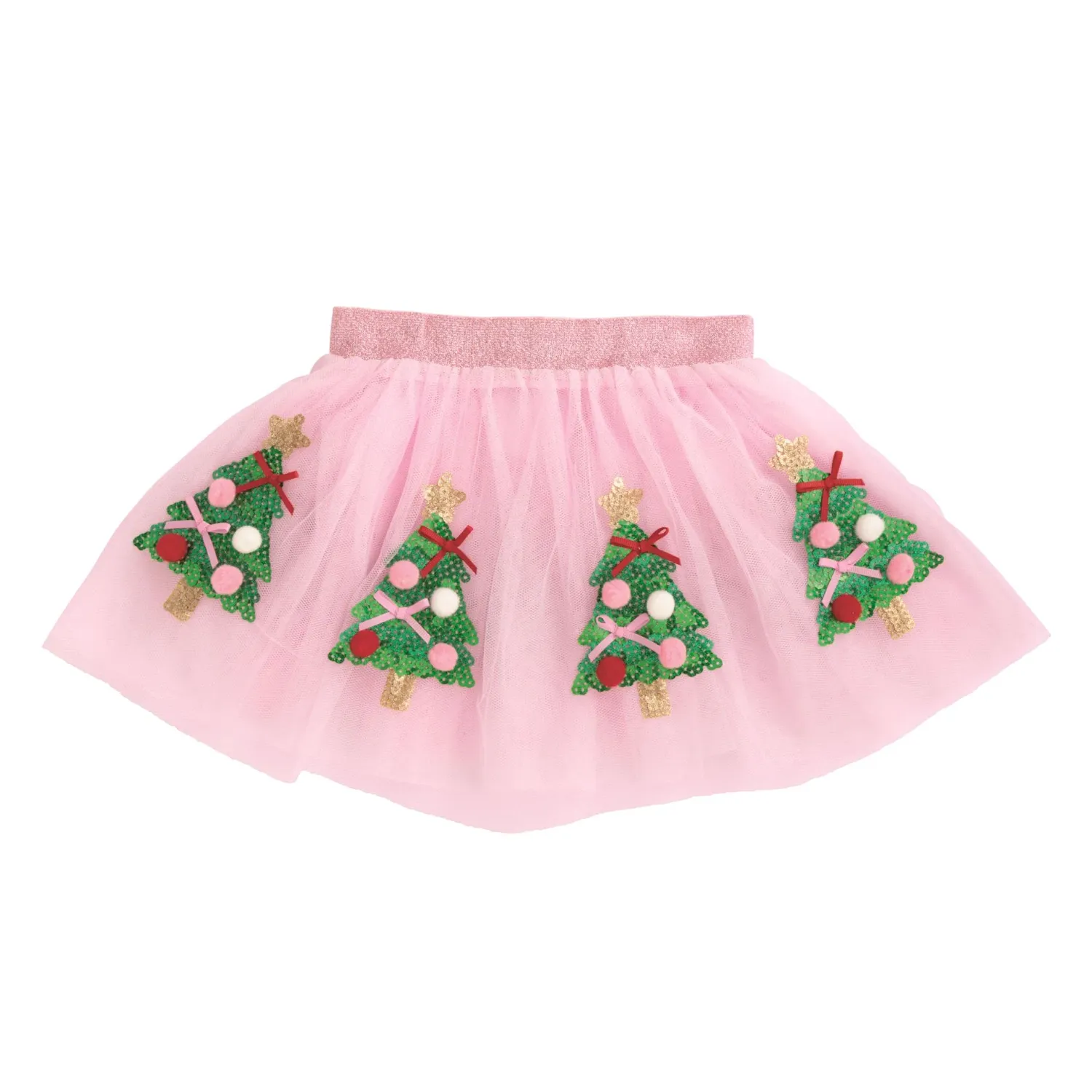 MUD PIE CHRISTMAS TREE TUTU-PINK