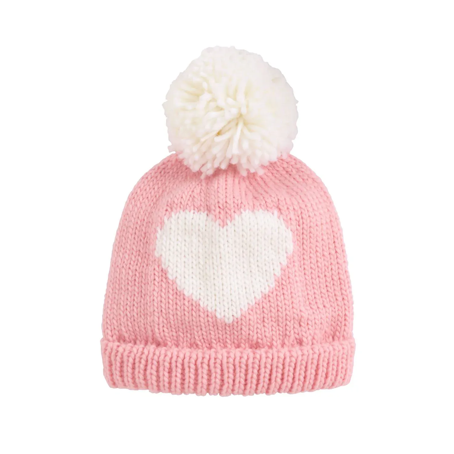 MUD PIE HEART GIRL CHUNKT KNIT HAT