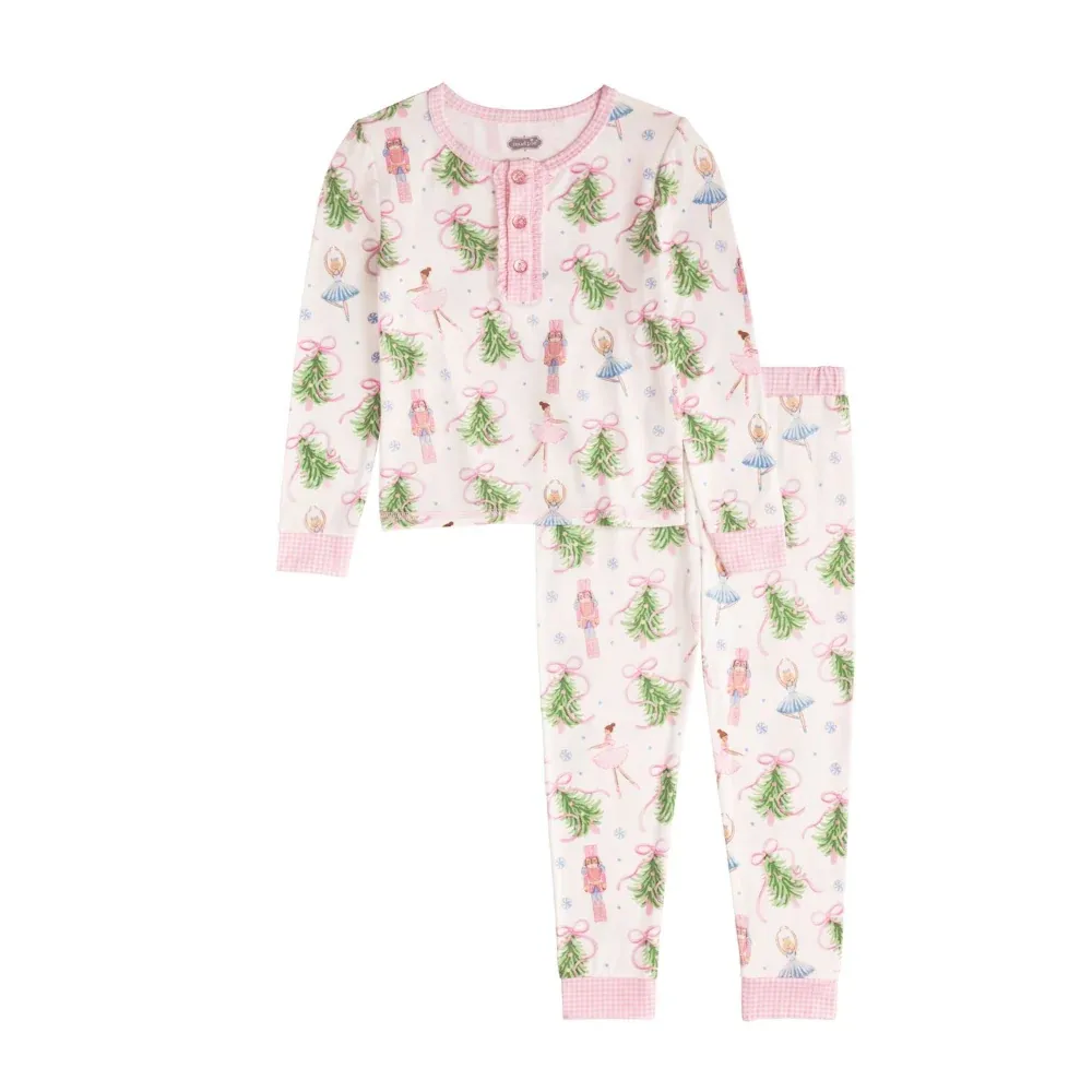 MUD PIE CHRISTMAS TREE BOW PAJAMAS