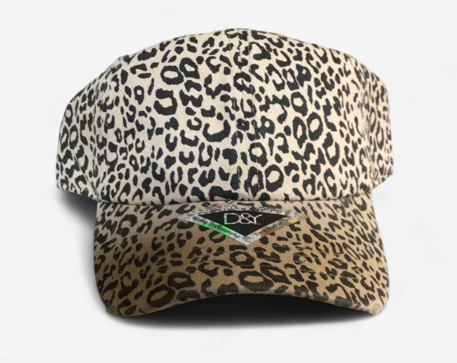 LEOPARD PRINT CAP-LEOPARD