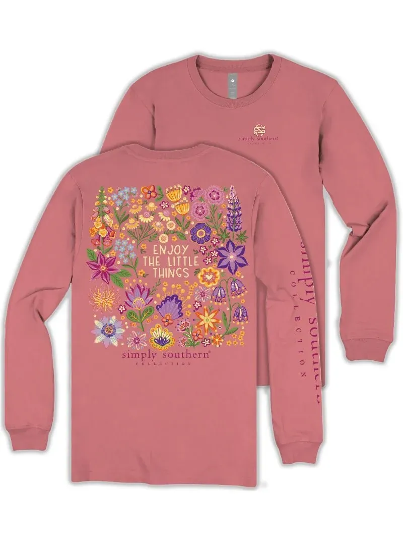 SIMPLY SOUTHERN LS-ENJOY-TEAROSE