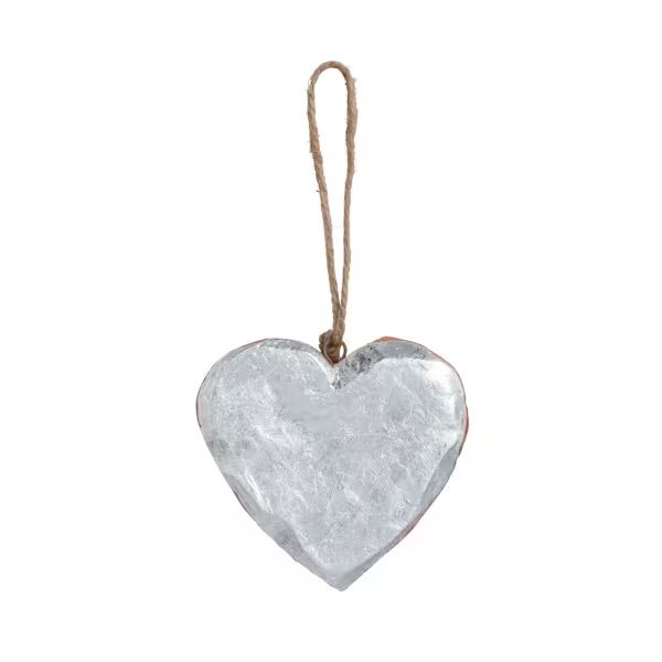 MUDPIE HEART TERRACOTTA  ORNAMENT