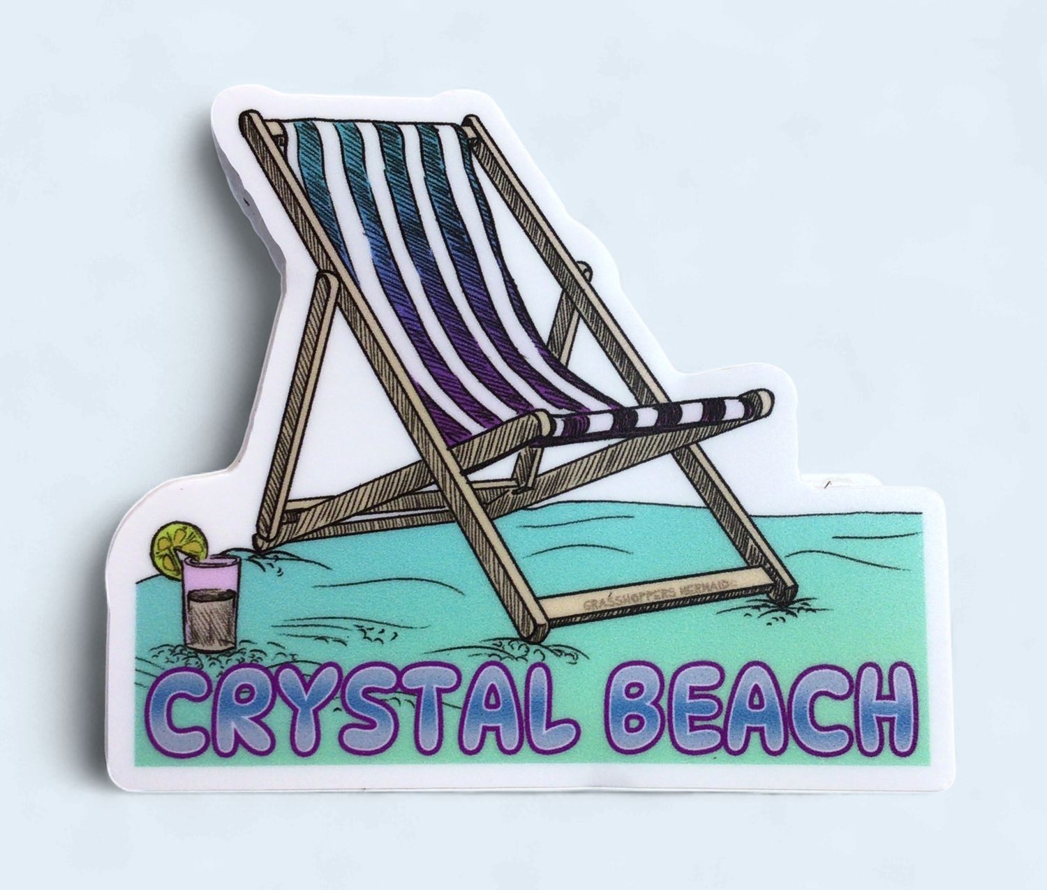 BEACH CHAIR SOLO CB STICKER