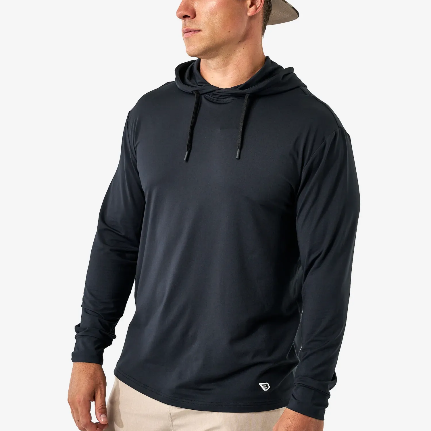 BURLEBO PERFORMANCE HOODIE-BLACK