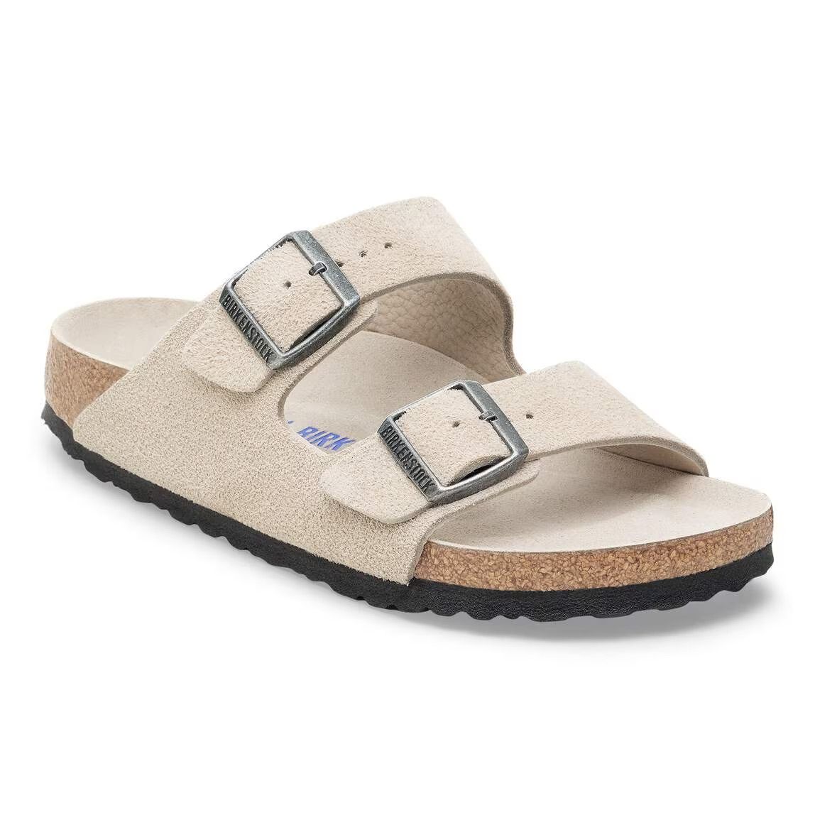 BIRKENSTOCK ARIZONA SFB SUEDE OYSTER TONAL FB