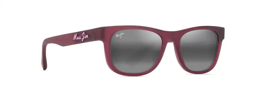 MAUI JIM GREY KAULIKE MATTE TRANSPARENT FUCHSIA