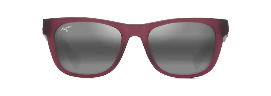 MAUI JIM GREY KAULIKE MATTE TRANSPARENT FUCHSIA