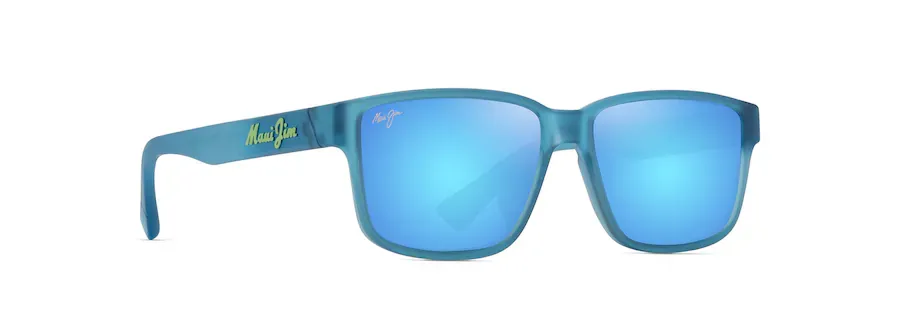 MAUI JIM BLUE HAWAIIAN KUNIAHI AF MATTE TRANS BLUE
