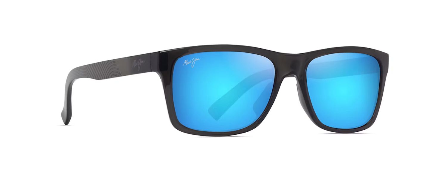 MAUI JIM BLUE HAWAIIAN KOWELO SHINY TRAN DARK GREY