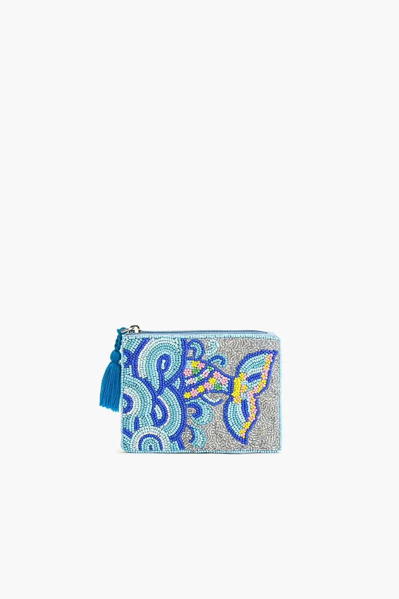 AMERICA &amp; BEYOND BEADED COIN POUCH-THE LITTLE MERMAID