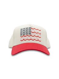 SIMPLY SOUTHERN 0126-HAT-FLAGBOWS