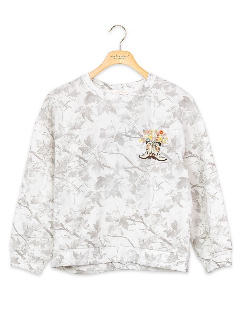 SIMPLY SOUTHERN 0226-YTH-CRW-EMB-EVD-WTCAMO
