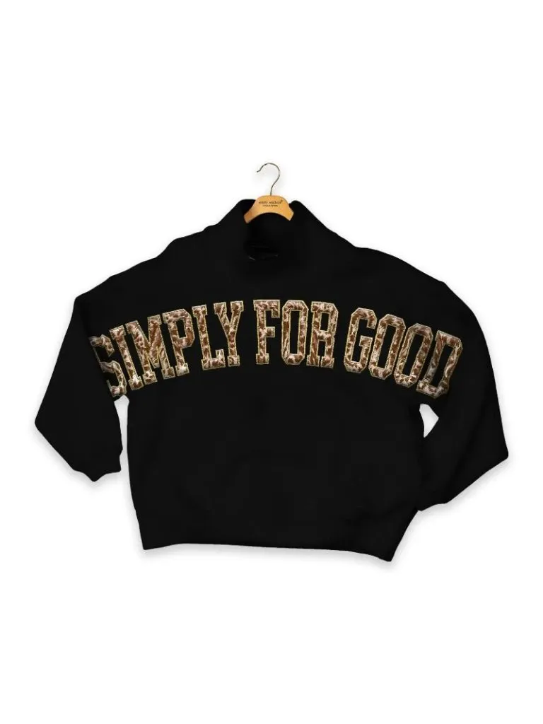 SIMPLY SOUTHERN S4G-SWTSH-MCK-BLK-OS
