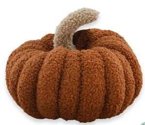 SIMPLY SOUTHERN 0226-PILLOW-PUMPKIN, Color: DKBROWN