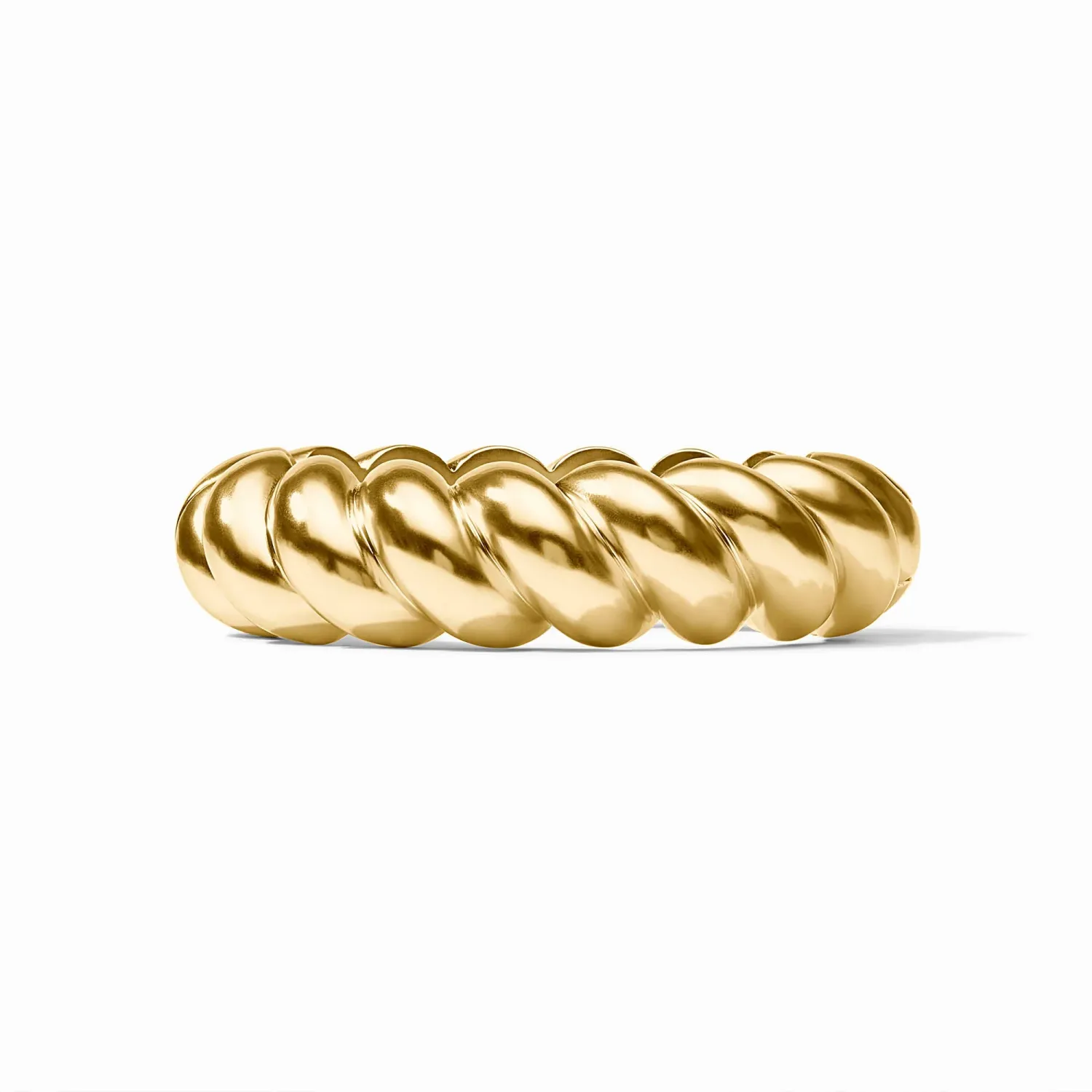 JULIE VOS RAVELLO STATEMENT HINGE BANGLE-GOLD-OS