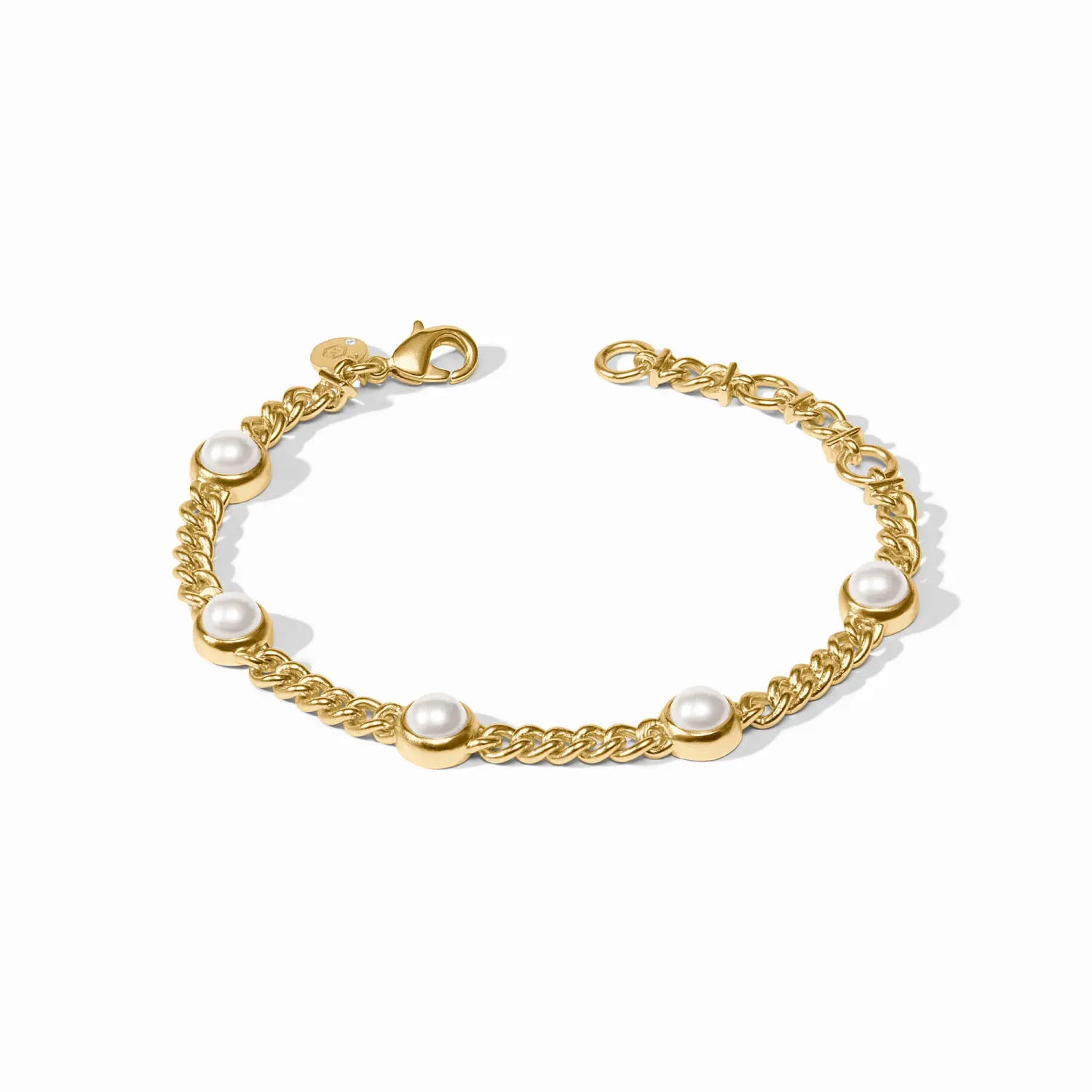 JULIE VOS DOLCE DELICATE BRACELET-PEARL
