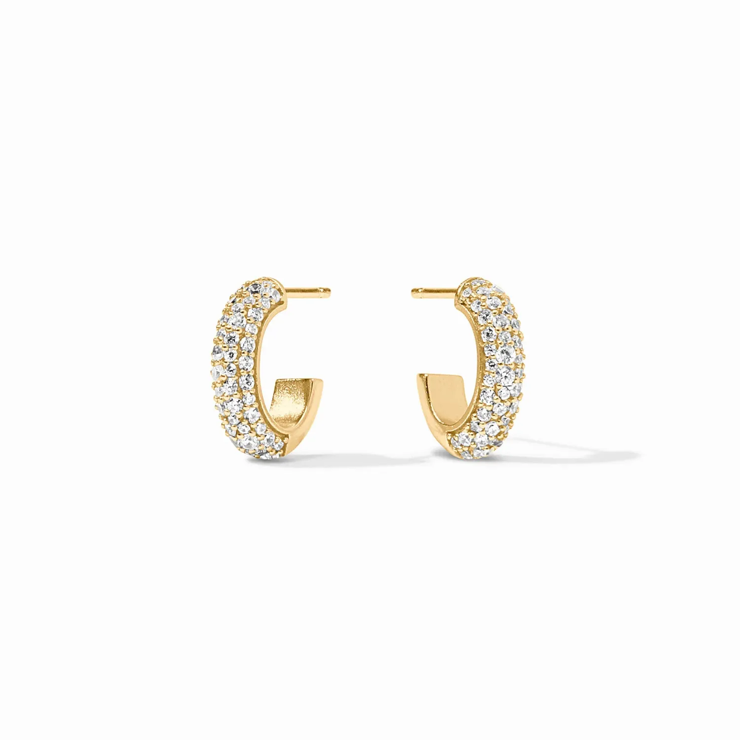 JULIE VOS STARDUST HOOP-CUBIC ZIRCONIA