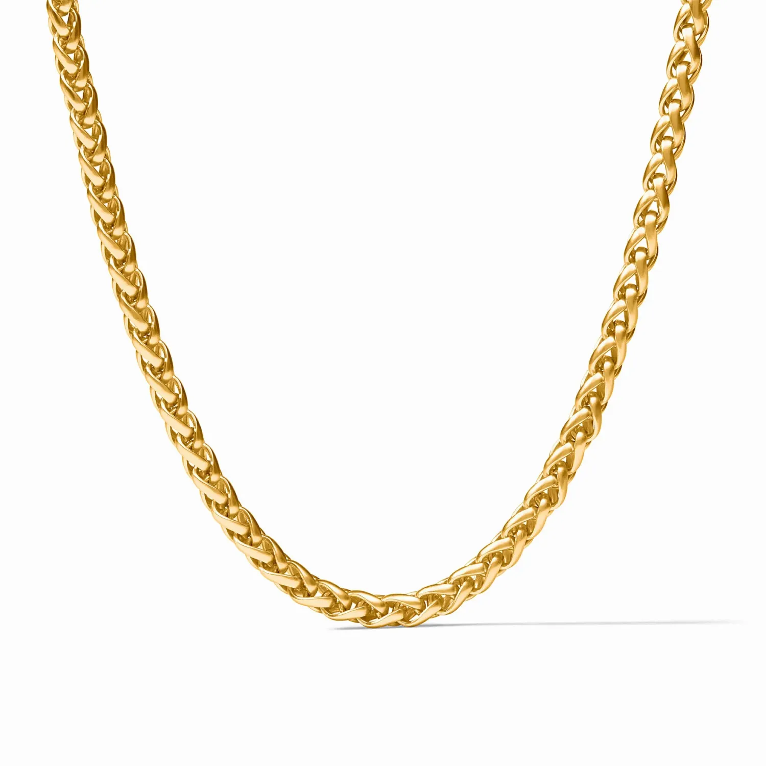 JULIE VOS COBBLESTONE LINK NECKLACE-GOLD