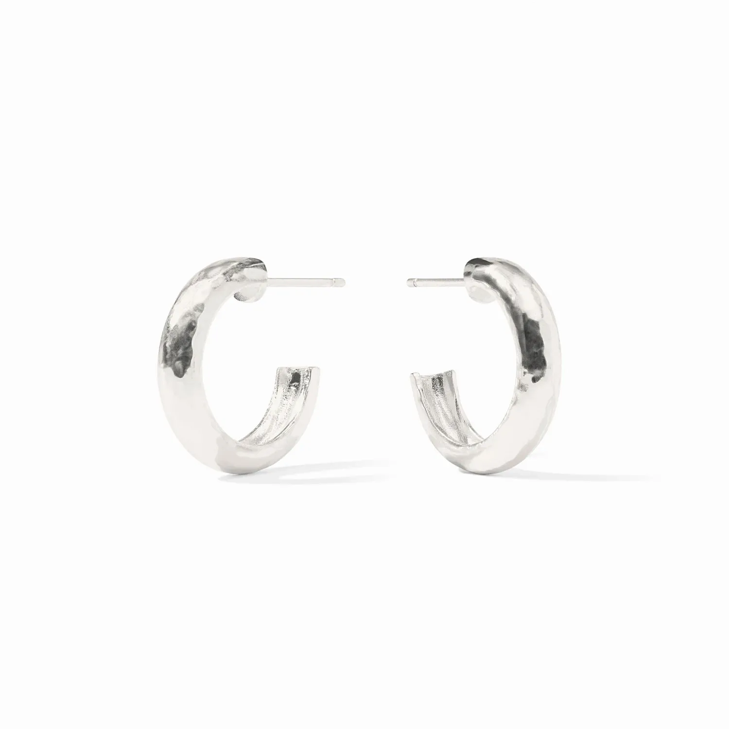 JULIE VOS HAVANA HOOP-SILVER