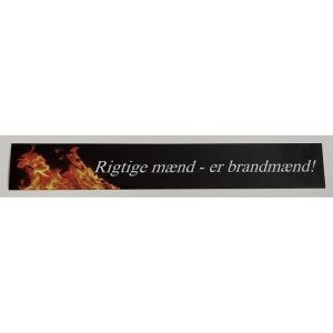 Streamer til bagruden (mand)