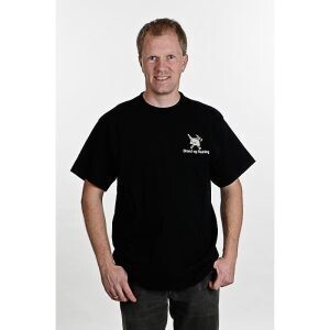 T-shirt med brandlogo