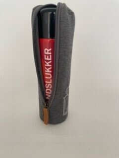 Superslukker 400 ml m/sleeve i grå