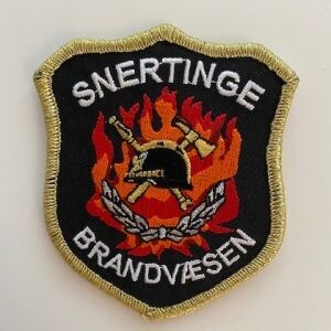 Broderede stationsmærker mm.