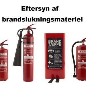 Eftersyn af brandslukningsudstyr