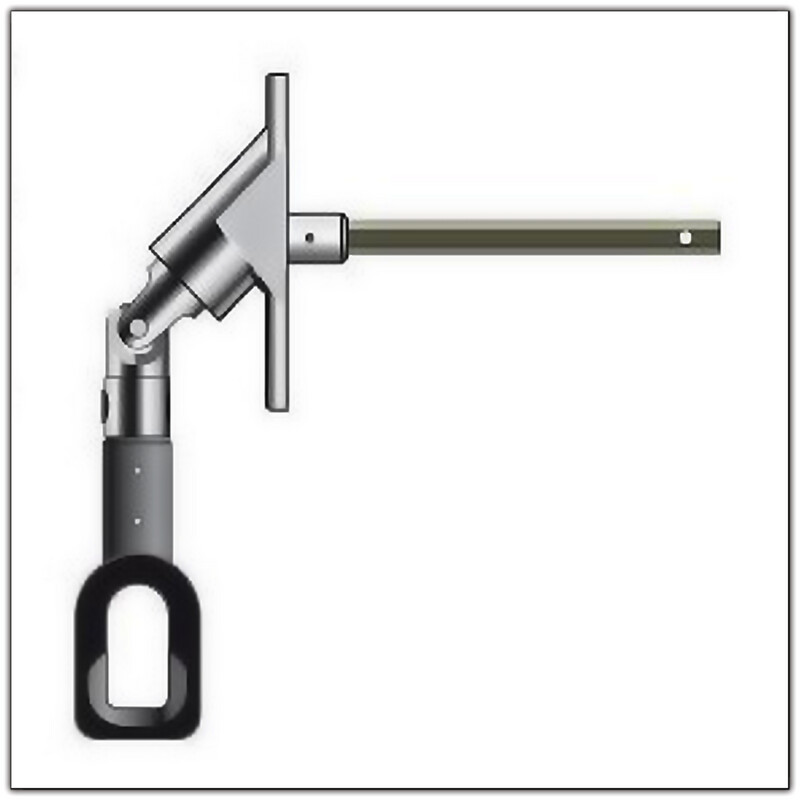 SORTIE DE CAISSON DE SECOURS 90° TIGE 6 PANS DE 7