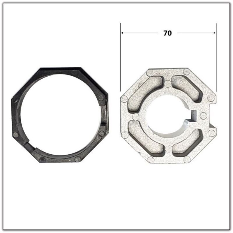BAGUE POUR MOTEUR DE 100 Nm POUR AXE OCTOGONAL DE 70