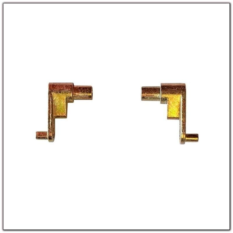 EMBOUT DE PORTE LAME DE JALOUSIE SCHUCO 1990-2000 / PAIRE
