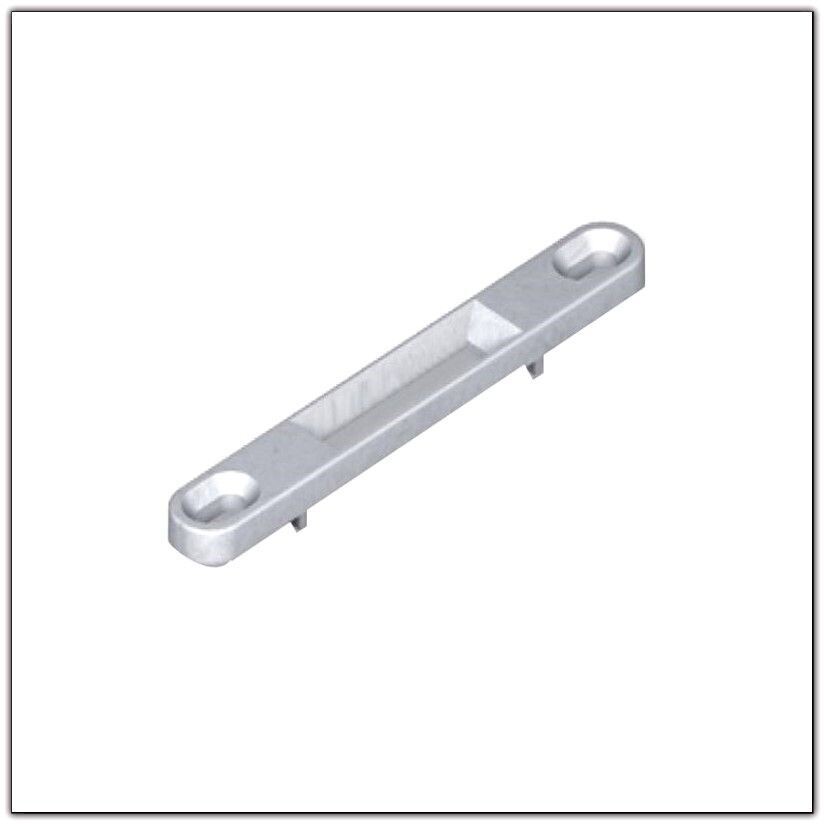 GACHE COULISSANT ALUMINIUM POUR PROFIL OUVERT  AS