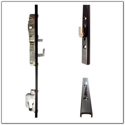 VERROU A CLE COULISSANT MILLET 3 POINTS A CROCHET ENTRAXE 175