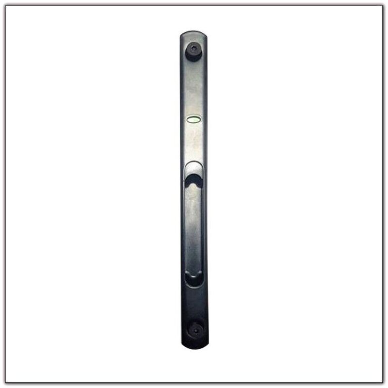 VERROU SIMPLE COULISSANT TECHNAL POUR PROFIL USINAGE 16 mm NOIR