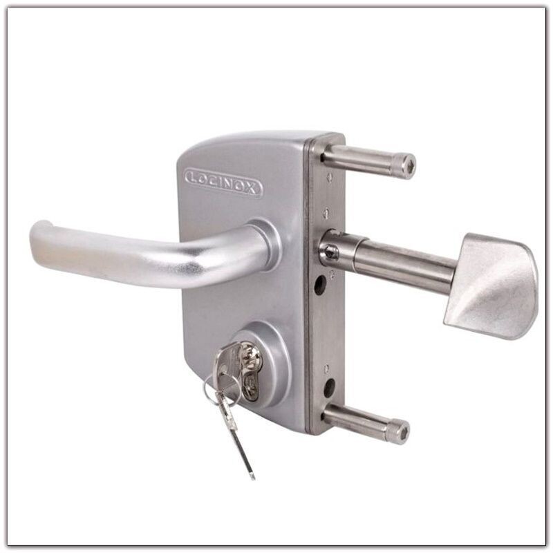 SERRURE 1 POINT SECURISEE LOCINOX POUR PORTAIL OU PORTILLON COULISSANT