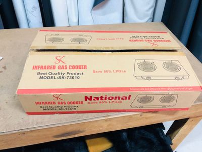 SK National best gas cooker , [ 30% gas saving ]