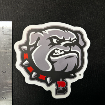 Bulldog Sticker Decal - 3x3 Inches